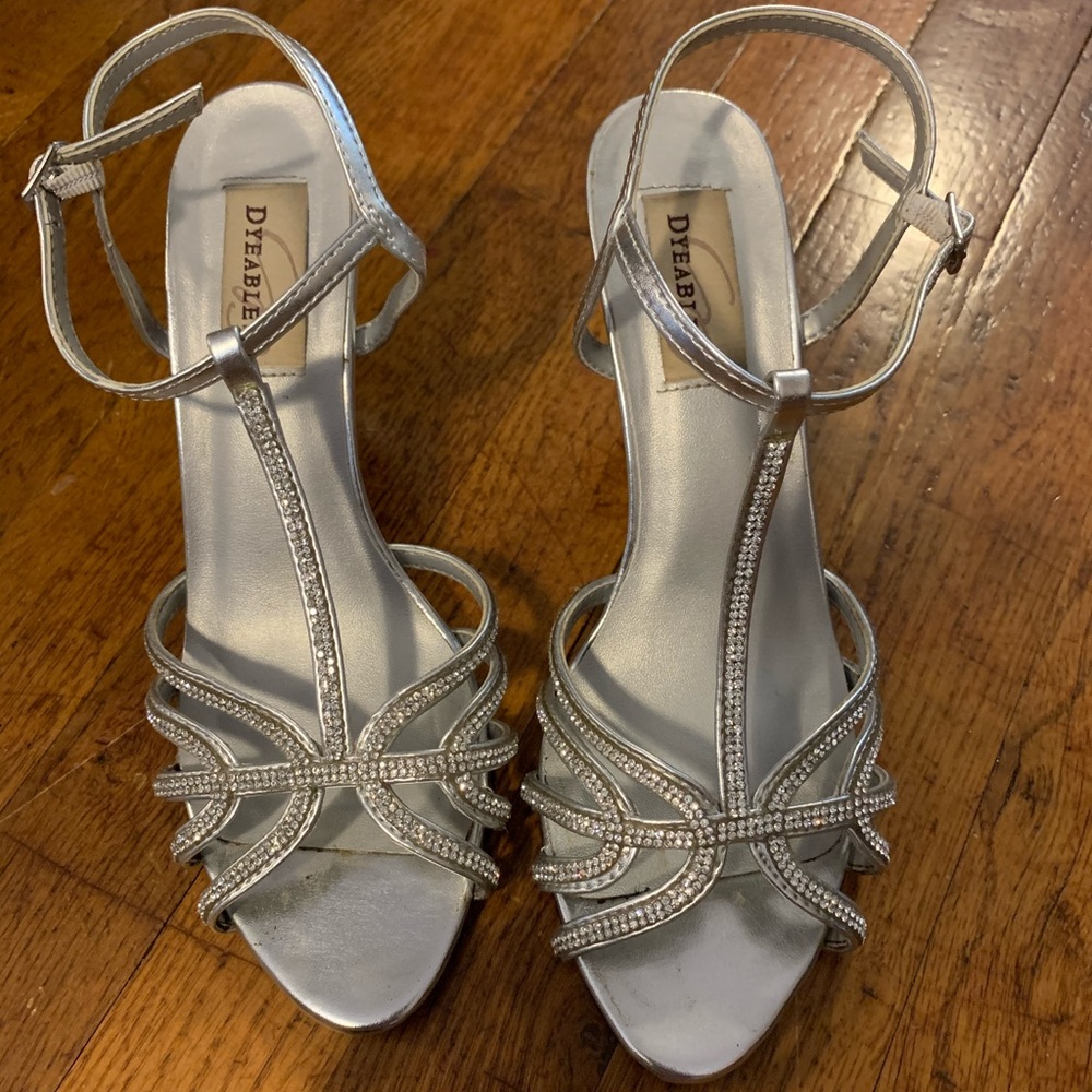 Silver Dress Shoes